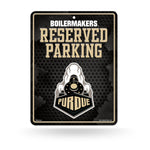 Wholesale NCAA Purdue Boilermakers 8.5" x 11" Metal Parking Sign - Great for Man Cave, Bed Room, Office, Home Décor By Rico Industries