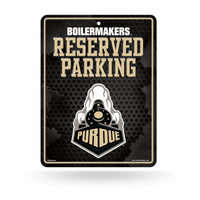 Wholesale NCAA Purdue Boilermakers 8.5" x 11" Metal Parking Sign - Great for Man Cave, Bed Room, Office, Home Décor By Rico Industries