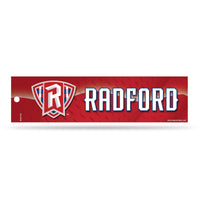 Wholesale NCAA Radford Highlanders 3" x 12" Car/Truck/Jeep Bumper Sticker By Rico Industries