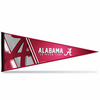 Wholesale NCAA Rico Industries Alabama Crimson Tide 12" x 30" Soft Felt Pennant - EZ to Hang