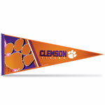 Wholesale NCAA Rico Industries Clemson Tigers 12" x 30" Soft Felt Pennant - EZ to Hang