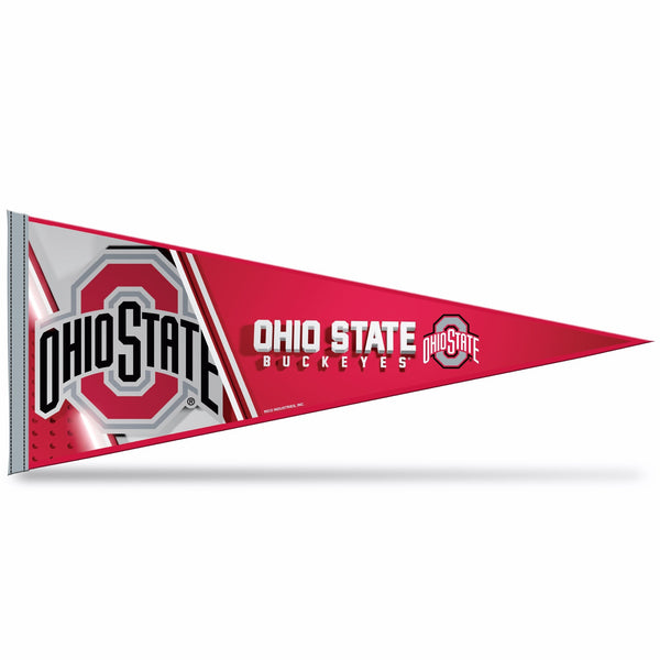 Wholesale NCAA Rico Industries Ohio State Buckeyes 12" x 30" Soft Felt Pennant - EZ to Hang