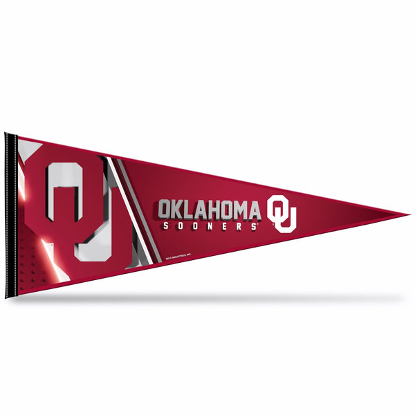 Wholesale NCAA Rico Industries Oklahoma Sooners 12" x 30" Soft Felt Pennant - EZ to Hang