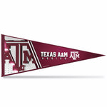 Wholesale NCAA Rico Industries Texas A&M Aggies 12" x 30" Soft Felt Pennant - EZ to Hang