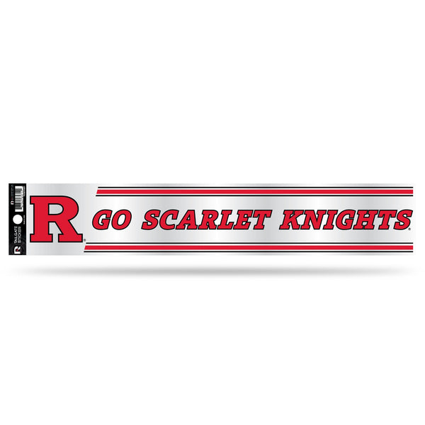 Wholesale NCAA Rutgers Scarlet Knights 3" x 17" Tailgate Sticker For Car/Truck/SUV By Rico Industries