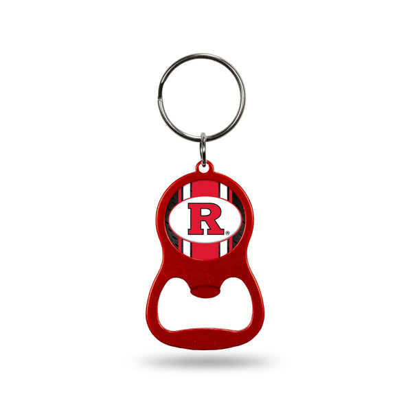 Wholesale NCAA Rutgers Scarlet Knights Metal Keychain - Beverage Bottle Opener With Key Ring - Pocket Size By Rico Industries
