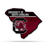 Wholesale NCAA South Carolina Gamecocks Classic State Shape Cut Pennant - Home and Living Room Décor - Soft Felt EZ to Hang By Rico Industries