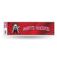 Wholesale NCAA South Dakota Coyotes 3" x 12" Car/Truck/Jeep Bumper Sticker By Rico Industries