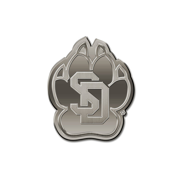 Wholesale NCAA South Dakota Coyotes Antique Nickel Auto Emblem for Car/Truck/SUV By Rico Industries