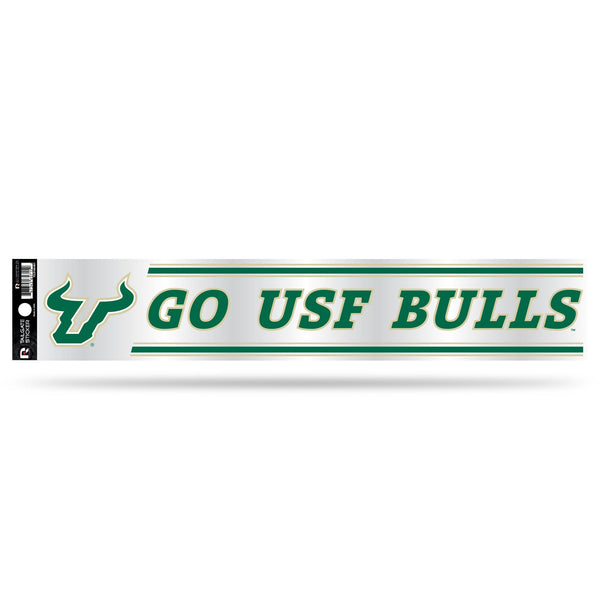 Wholesale NCAA South Florida Bulls 3" x 17" Tailgate Sticker For Car/Truck/SUV By Rico Industries