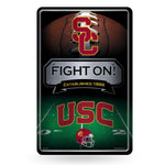 Wholesale NCAA Southern California Trojans 11" x 17" Large Metal Home Décor Sign By Rico Industries