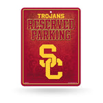 Wholesale NCAA Southern California Trojans 8.5" x 11" Metal Parking Sign - Great for Man Cave, Bed Room, Office, Home Décor By Rico Industries