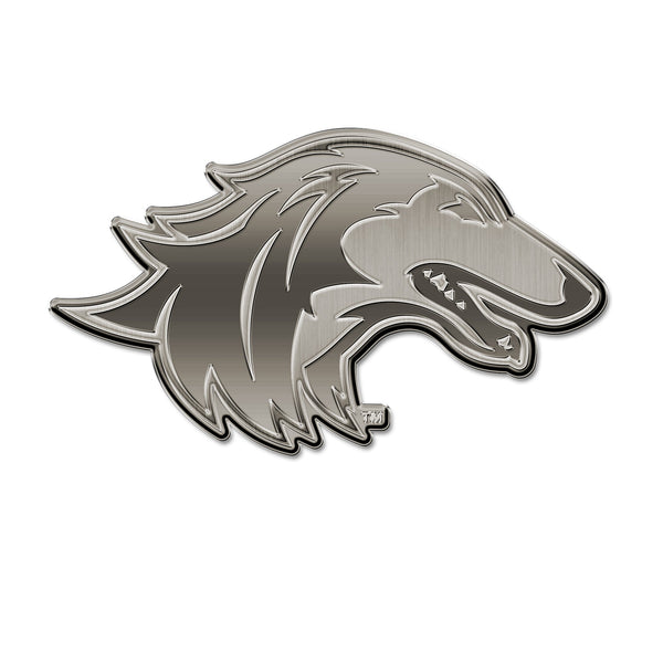 Wholesale NCAA Southern Illinois Salukis Antique Nickel Auto Emblem for Car/Truck/SUV By Rico Industries