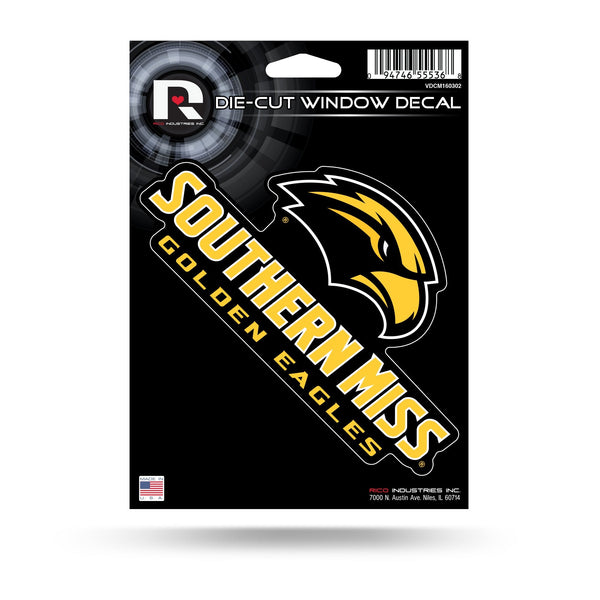Wholesale NCAA Southern Mississippi Golden Eagles 5" x 7" Vinyl Die-Cut Decal - Car/Truck/Home Accessory By Rico Industries