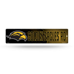 Wholesale NCAA Southern Mississippi Golden Eagles Plastic 4" x 16" Street Sign By Rico Industries