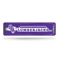 Wholesale NCAA Stephen F. Austin Lumberjacks Metal Street Sign 4" x 15" Home Décor - Bedroom - Office - Man Cave By Rico Industries