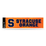 Wholesale NCAA Syracuse Orange 3" x 12" Car/Truck/Jeep Bumper Sticker By Rico Industries
