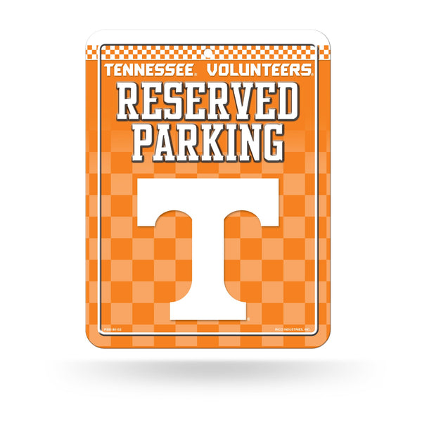 Wholesale NCAA Tennessee Volunteers 8.5" x 11" Metal Parking Sign - Great for Man Cave, Bed Room, Office, Home Décor By Rico Industries