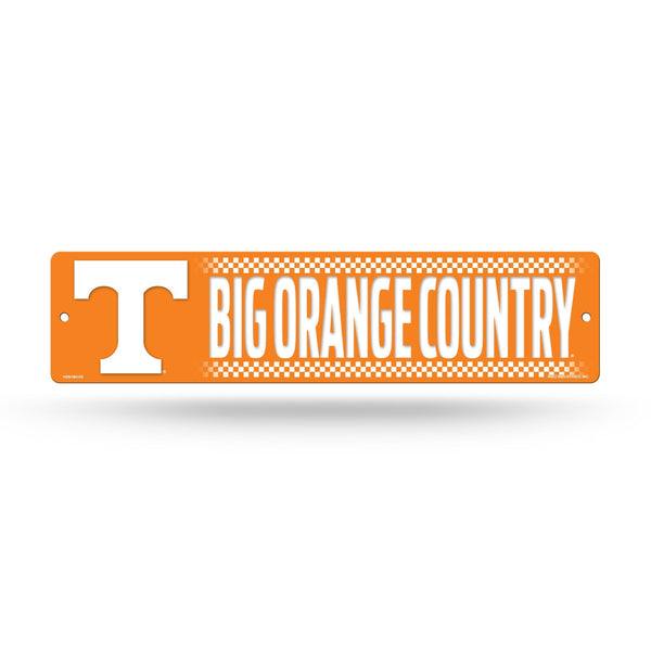 Wholesale NCAA Tennessee Volunteers Plastic 4" x 16" Street Sign By Rico Industries