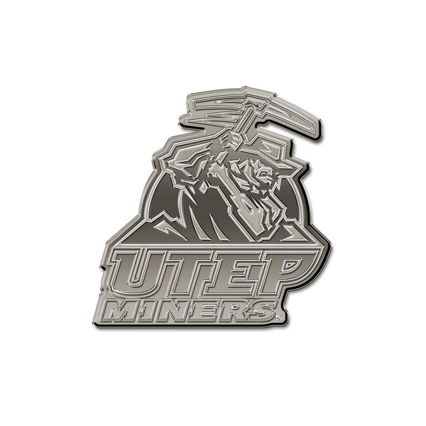 Wholesale NCAA Texas-El Paso Miners Antique Nickel Auto Emblem for Car/Truck/SUV By Rico Industries