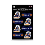 Wholesale NCAA Texas-El Paso Miners Peel & Stick Temporary Tattoos - Eye Black - Game Day Approved! By Rico Industries
