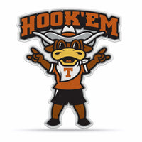 Wholesale NCAA Texas Longhorns Classic Mascot Shape Cut Pennant - Home and Living Room Décor - Soft Felt EZ to Hang By Rico Industries