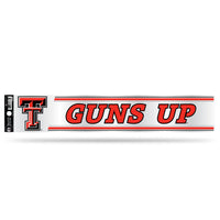 Wholesale NCAA Texas Tech Red Raiders 3" x 17" Tailgate Sticker For Car/Truck/SUV By Rico Industries