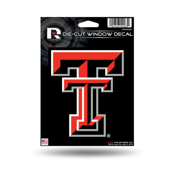 Wholesale NCAA Texas Tech Red Raiders 5" x 7" Vinyl Die-Cut Decal - Car/Truck/Home Accessory By Rico Industries