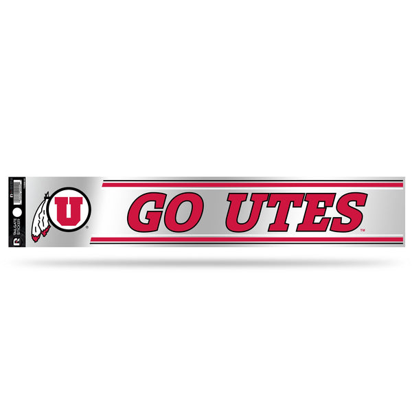 Wholesale NCAA Utah Utes 3" x 17" Tailgate Sticker For Car/Truck/SUV By Rico Industries