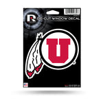 Wholesale NCAA Utah Utes 5" x 7" Vinyl Die-Cut Decal - Car/Truck/Home Accessory By Rico Industries