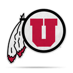 Wholesale NCAA Utah Utes Classic Team Logo Shape Cut Pennant - Home and Living Room Décor - Soft Felt EZ to Hang By Rico Industries