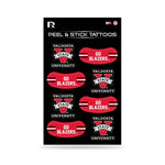 Wholesale NCAA Valdosta State Blazers Peel & Stick Temporary Tattoos - Eye Black - Game Day Approved! By Rico Industries