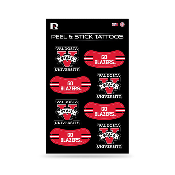 Wholesale NCAA Valdosta State Blazers Peel & Stick Temporary Tattoos - Eye Black - Game Day Approved! By Rico Industries