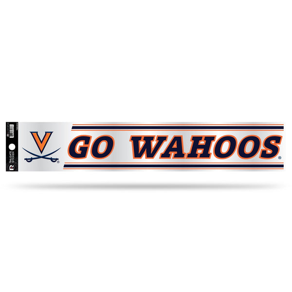 Wholesale NCAA Virginia Cavaliers 3" x 17" Tailgate Sticker For Car/Truck/SUV By Rico Industries