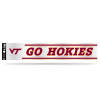 Wholesale NCAA Virginia Tech Hokies 3" x 17" Tailgate Sticker For Car/Truck/SUV By Rico Industries