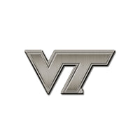 Wholesale NCAA Virginia Tech Hokies Antique Nickel Auto Emblem for Car/Truck/SUV By Rico Industries