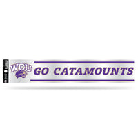 Wholesale NCAA Western Carolina Catamounts 3" x 17" Tailgate Sticker For Car/Truck/SUV By Rico Industries