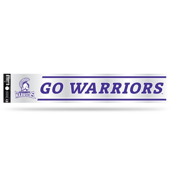 Wholesale NCAA Winona State Warriors 3" x 17" Tailgate Sticker For Car/Truck/SUV By Rico Industries