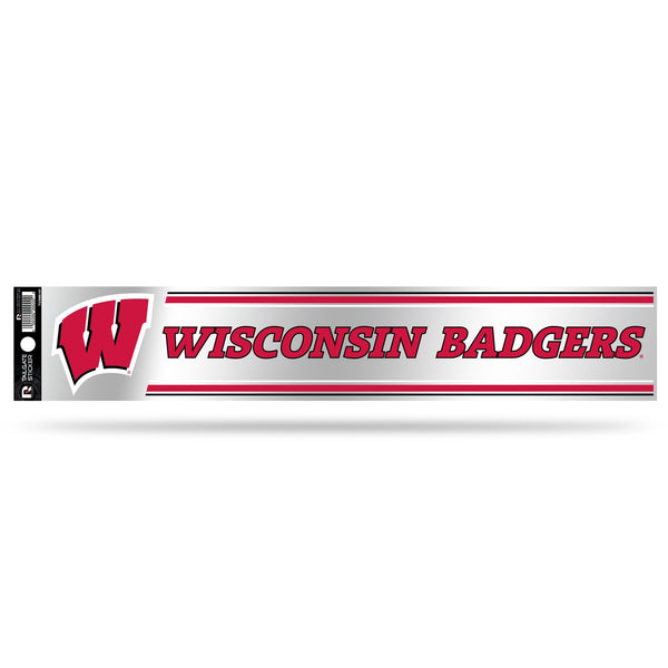 Wholesale NCAA Wisconsin Badgers 3" x 17" Tailgate Sticker For Car/Truck/SUV By Rico Industries