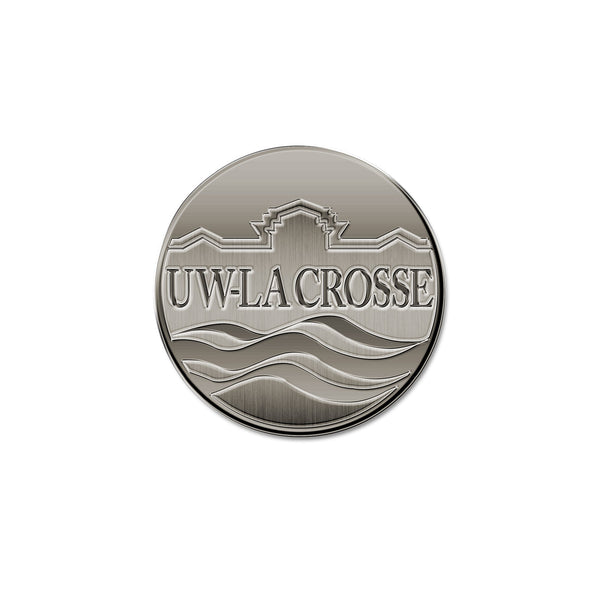 Wholesale NCAA Wisconsin-La Crosse Eagles Antique Nickel Auto Emblem for Car/Truck/SUV By Rico Industries