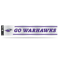 Wholesale NCAA Wisconsin-Whitewater Warhawks 3" x 17" Tailgate Sticker For Car/Truck/SUV By Rico Industries