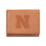 Wholesale Nebraska Embossed Leather Trifold