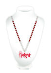 Wholesale Nebraska Sport Beads With Medallion