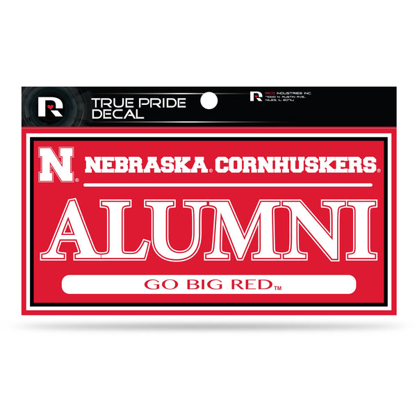 Wholesale Nebraska University 3" X 6" True Pride Decal - Alumni