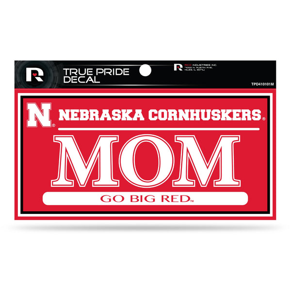 Wholesale Nebraska University 3" X 6" True Pride Decal - Mom