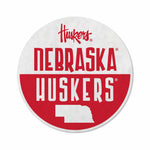 Wholesale Nebraska University Shape Cut Logo With Header Card - Classic Design