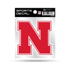 Wholesale Nebraska University Small Style Weeded Decal (4X4")