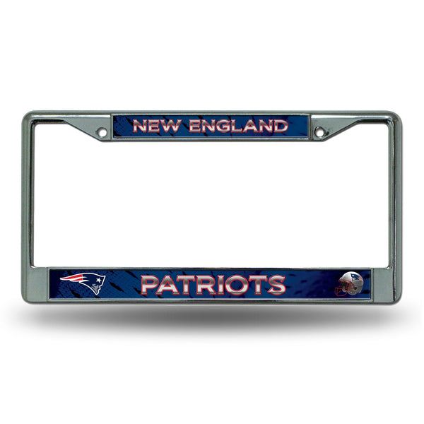 Wholesale New England Patriots Chrome Frame