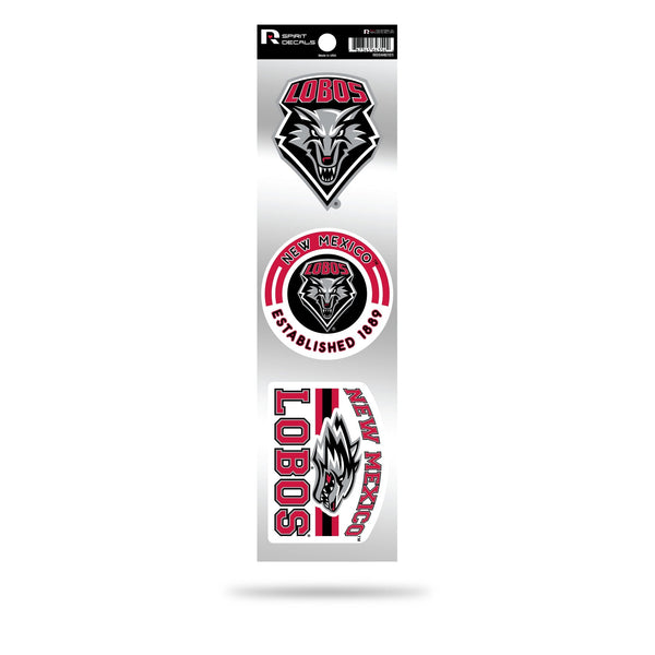 Wholesale New Mexico University 3-Piece Retro Spirit Decals