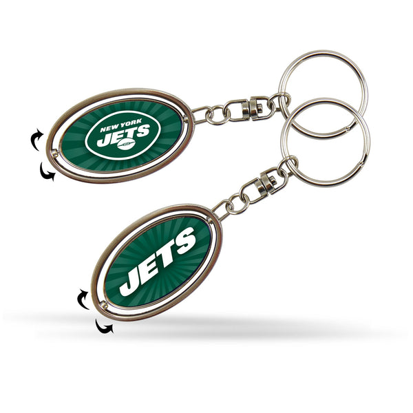 Wholesale New York Jets Spinner Keychain